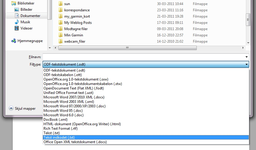 Du kan bruge LibreOffice eller OpenOffice til at åbne og redigere et Word-dokument og gemme det igen som et Word-dokument.
